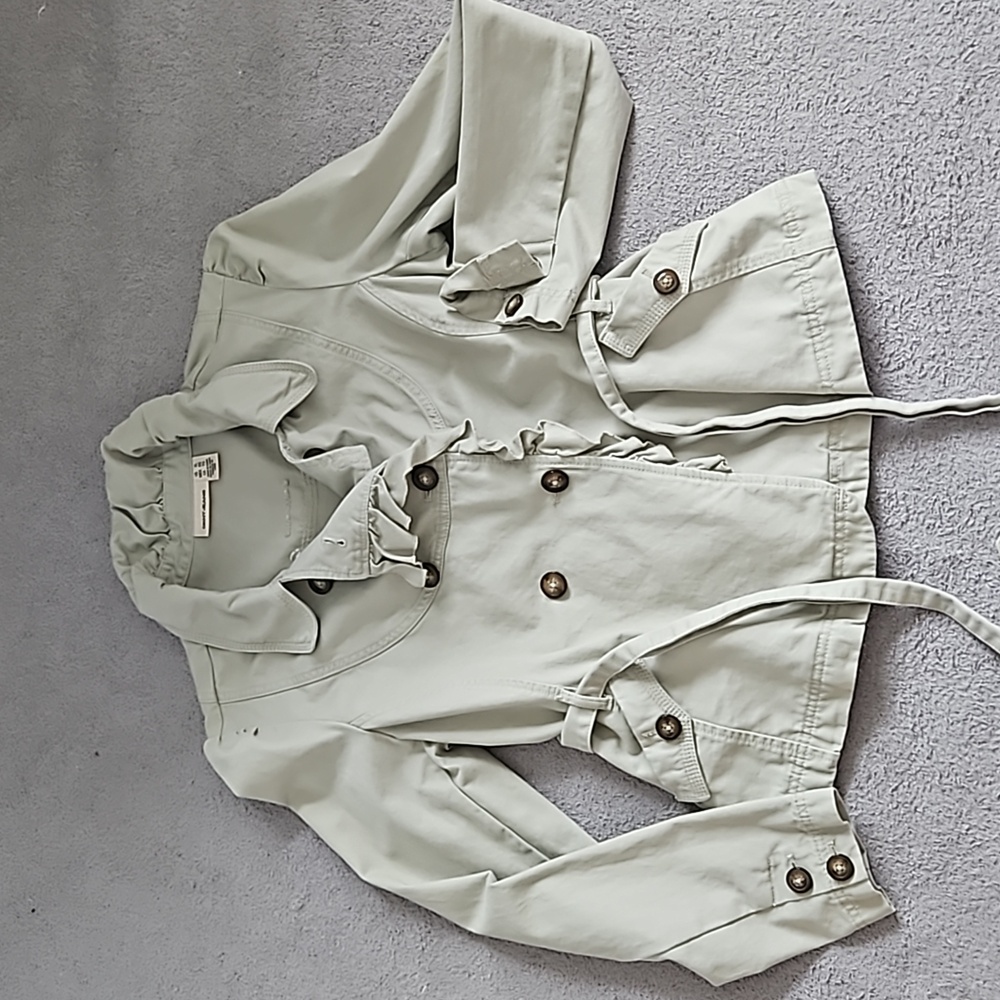 Dkny women's jacket with belt
